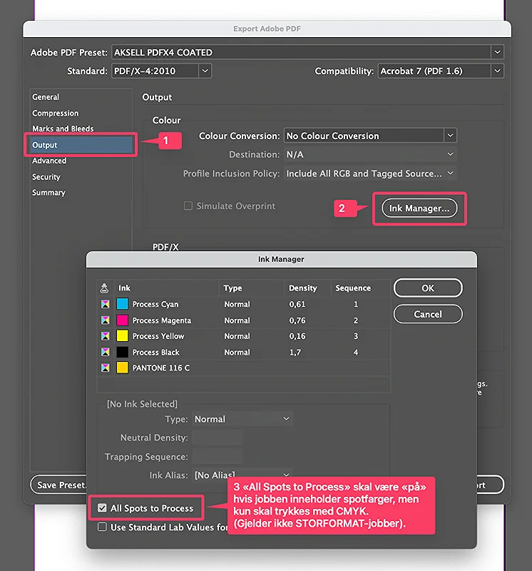 Lage PDF-fil fra inDesign